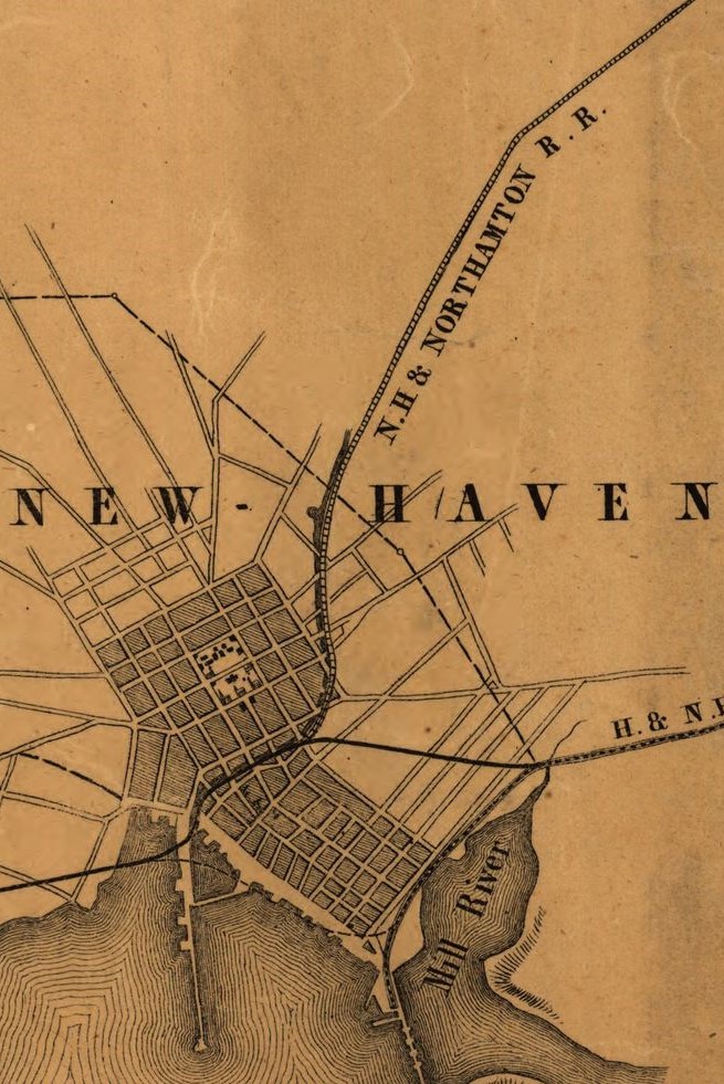 New York New Haven Railway Map